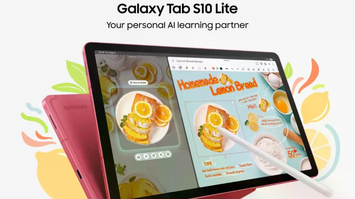 Samsung Galaxy Tab S10 Lite Launched With S Pen, Exynos Power & 8,000mAh Battery – A Game-Changer for Students & Creators