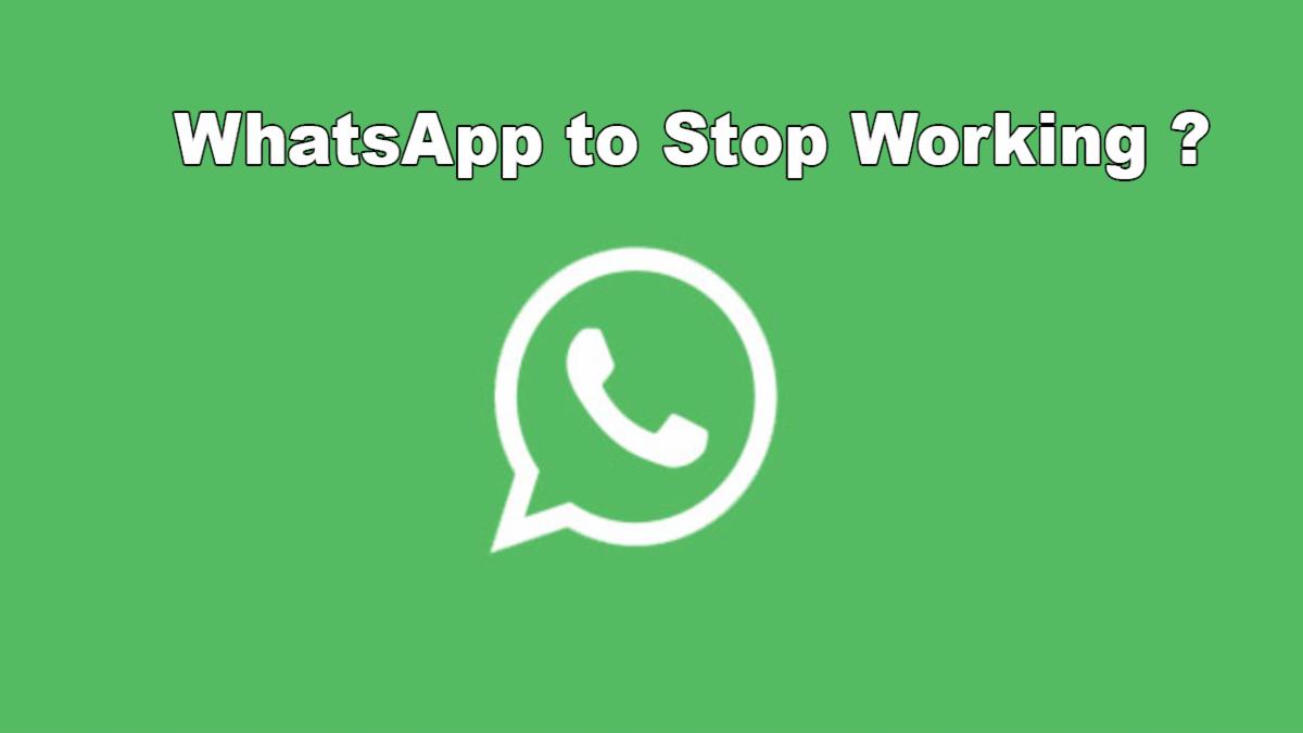 WhatsApp will not work on these phones. Is Yours On The List?